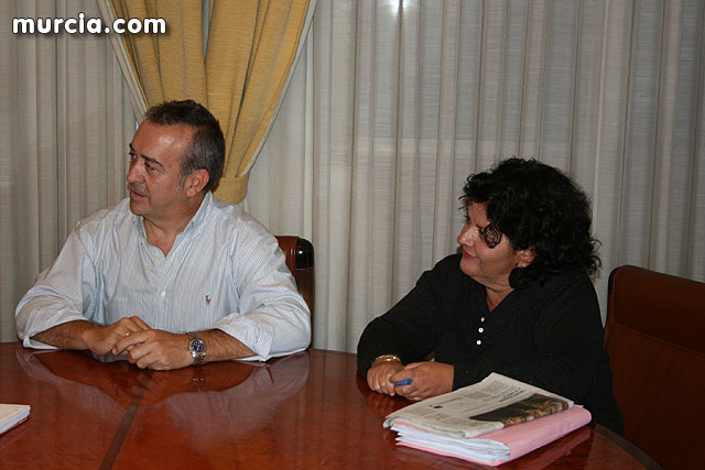 El delegado del Gobierno mantuvo una reunin con el grupo municipal socialista de Totana - 5
