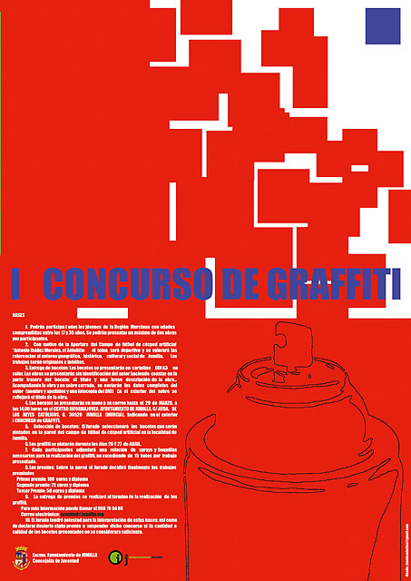 Los participantes en el I Concurso de Grafittis plasmarán sus trabajos en la pared del campo de fútbol de césped artificial - 1, Foto 1