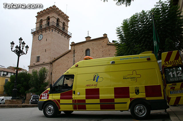 Totana dispone de una nueva ambulancia en el servicio de urgencias de Atencin Primaria - 10
