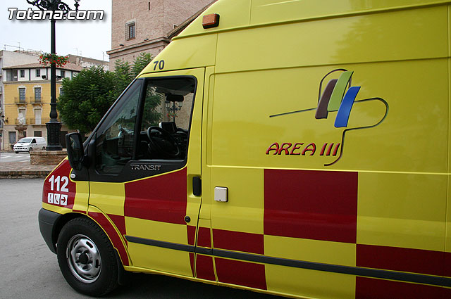 Totana dispone de una nueva ambulancia en el servicio de urgencias de Atencin Primaria - 9
