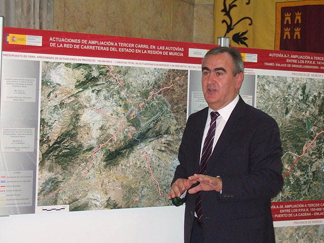 La Red de Carreteras del Estado en Murcia contará con más de 100 Km. de autovías de tres carriles por sentido - 1, Foto 1