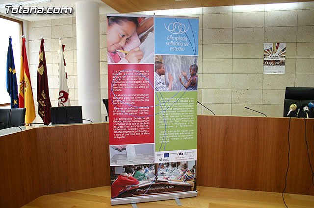 Totana se suma por segundo año consecutivo a la “VI Olimpiada Solidaria de Estudio”, una iniciativa que se desarrollar del 5 de noviembre al 5 de diciembre - 2