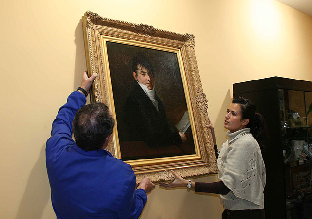 Culmina la restauración del lienzo “Literato” de Rafael Tejeo - 1, Foto 1