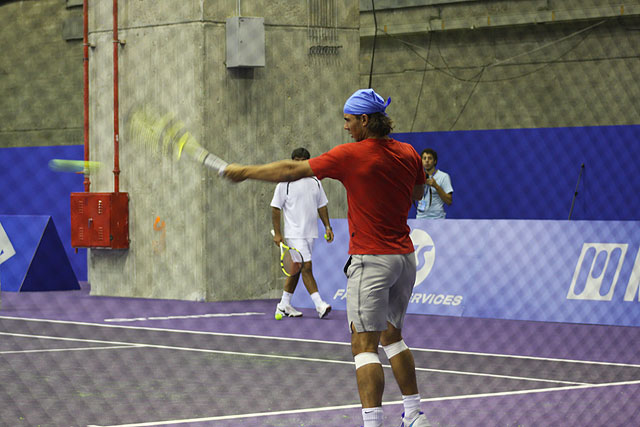 Visita de la Escuela del Club de Tenis Totana al Master Series de Madrid - 1, Foto 1