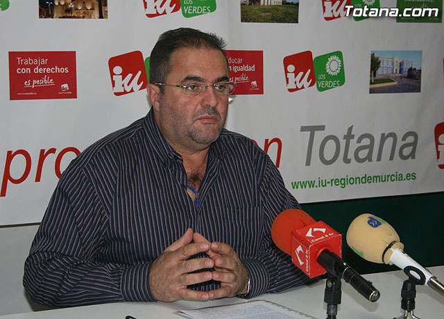 IU+LV asegura que el PP impide debatir una moción urgente sobre el trazado del AVE a su paso de Totana, que pone en peligro la futura Estación de Mercancías y estrangula el crecimiento en la zona sur, Foto 1