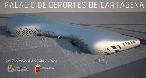 Avanzan las obras del Palacio de Deportes de Cartagena - 3, Foto 3