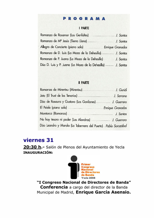 Agenda cultural de Yecla para los próximos días - 2, Foto 2