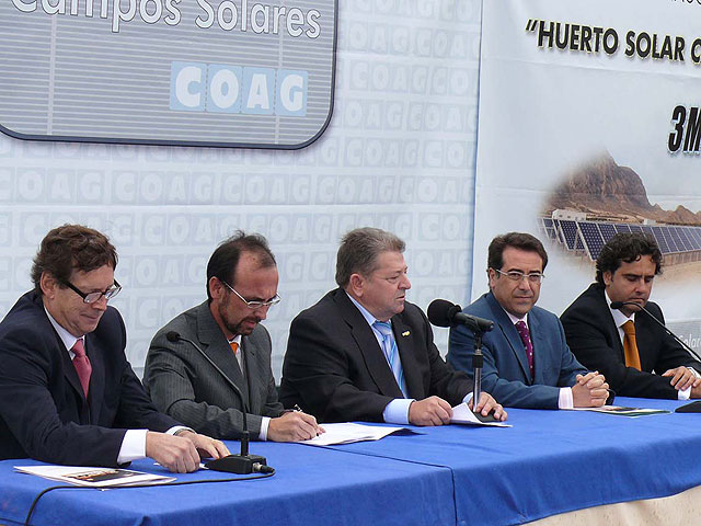 COAG pone en marcha en Jumilla un huerto solar que producirá 3 megavatios - 2, Foto 2
