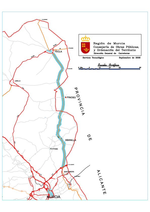 La nueva autovía Santomera-Yecla supondrá una inversión de 250 millones de euros - 1, Foto 1