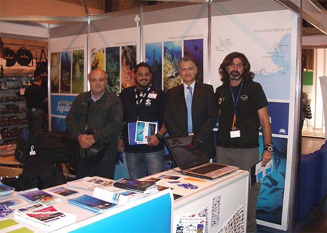 La Región de Murcia promociona su oferta de submarinismo en Birmingham - 1, Foto 1