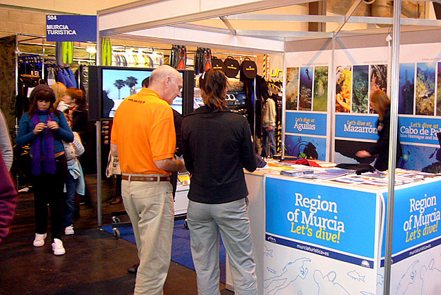 La Región de Murcia promociona su oferta de submarinismo en Birmingham - 4, Foto 4
