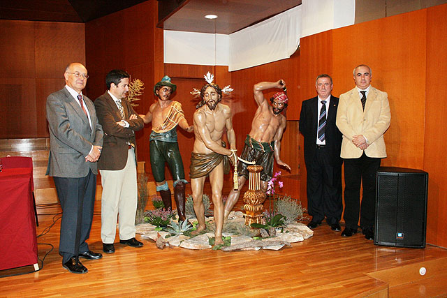Cultura restaura el grupo escultórico procesional de La Flagelación - 1, Foto 1