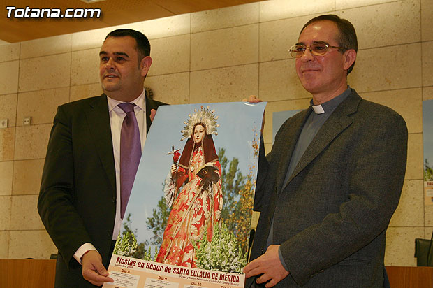 La Fundación La Santa pretende implicar a las asociaciones del municipio en el Novenario en honor a Santa Eulalia con motivo de sus fiestas patronales, Foto 1