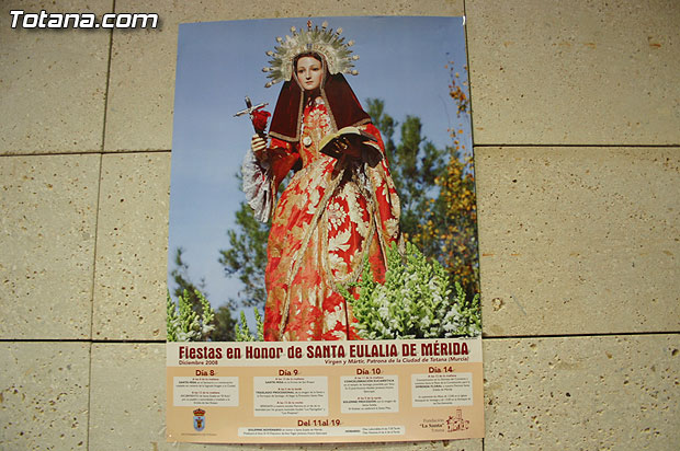 La Fundación La Santa pretende implicar a las asociaciones del municipio en el Novenario en honor a Santa Eulalia con motivo de sus fiestas patronales, Foto 2