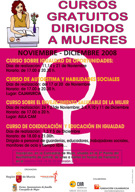 La Concejalía de la Mujer va a ofrecer varios cursos, entre ellos, uno sobre ‘Envejecimiento saludable’ - 1, Foto 1