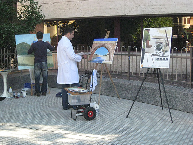 Un cuadro de la Gran Vía y otro del Puente del Hospital ganan el I Concurso de pintura de Urbanismo - 5, Foto 5