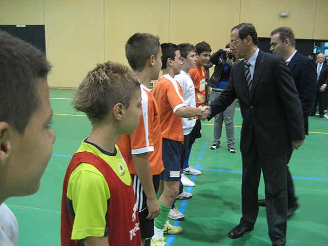 El Alcalde inaugura en Javalí Nuevo el trigésimo tercer pabellón cubierto del municipio - 1, Foto 1