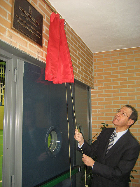 El Alcalde inaugura en Javalí Nuevo el trigésimo tercer pabellón cubierto del municipio - 2, Foto 2