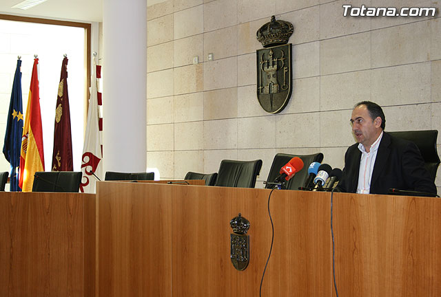 El portavoz del equipo de Gobierno informó de los acuerdos adoptados en la última Junta de Gobierno, Foto 1