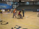 El Club Peinsa La Unión de baloncesto en silla de ruedas participa por primera vez en el programa ADE