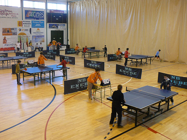Un total de 89 escolares participaron en el Torneo de Tenis de Mesa de Deporte Escolar - 1