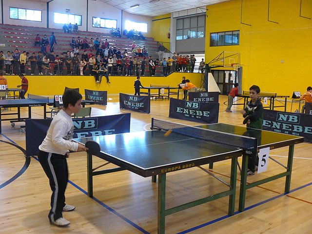 Un total de 89 escolares participaron en el Torneo de Tenis de Mesa de Deporte Escolar - 3