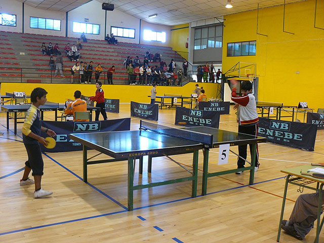 Un total de 89 escolares participaron en el Torneo de Tenis de Mesa de Deporte Escolar - 5