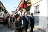 El consejero de Obras Públicas y el alcalde de Murcia firman el convenio para la rehabilitación del barrio de Los Almendros de La Alberca