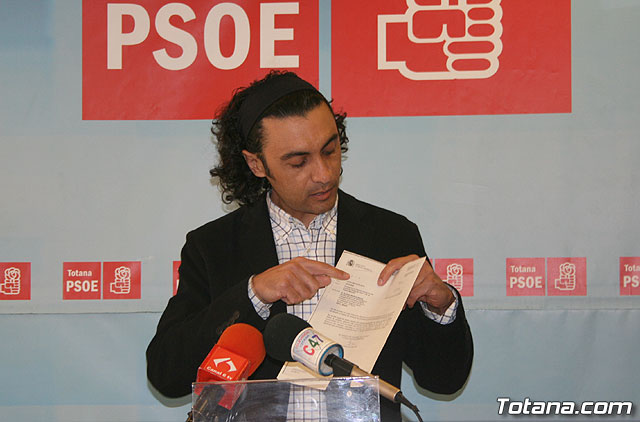 El PSOE pide al equipo de gobierno local que exija a la Comunidad Autónoma que agilicen la documentación para ejecutar la presa de la Rambla de Lébor, Foto 1