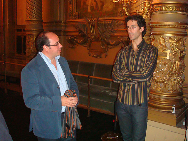 El Alcalde de Puerto Lumbreras asiste junto con el Director General de Promoción Cultural a la representación de la obra dirigida por José Martínez en París - 2, Foto 2