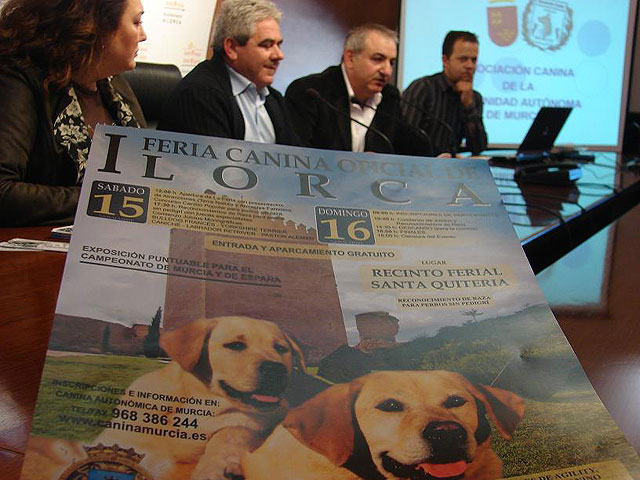 400 perros de nueve Comunidades participarán este fin de semana en la Primera Feria Canina Oficial de Lorca, que se celebrará en el Recinto Ferial de Santa Quiteria - 2, Foto 2
