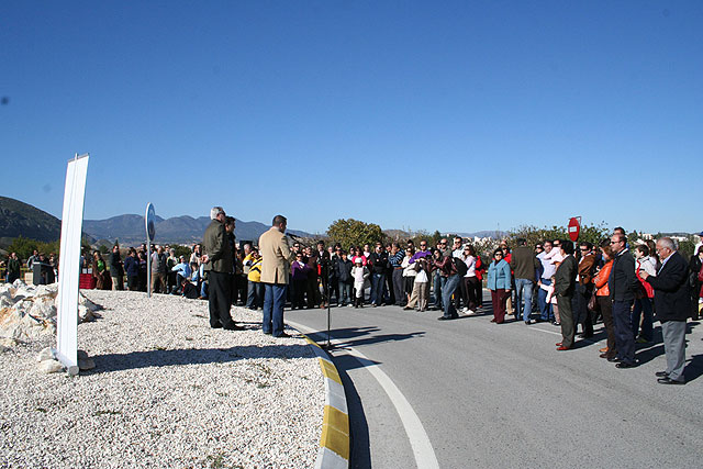 Nicolás de Maya presenta su escultura a los cehegineros - 4, Foto 4