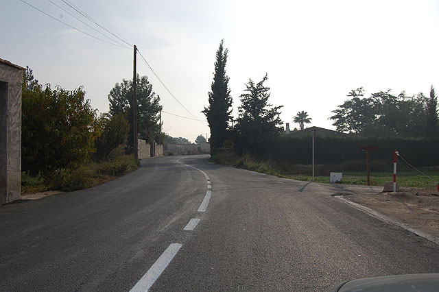 Finalizan las obras de rehabilitación de la calzada del “Carrerón” de Lorquí - 1, Foto 1