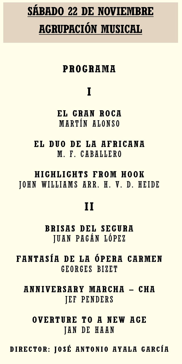 La Agrupacin Musical Municipal realiza varios conciertos en honor a Santa Cecilia, Foto 5