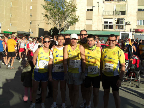 Athletics Club athletes participated in the XXI Totana Marathon Media "Ciudad de Lorca", Foto 1