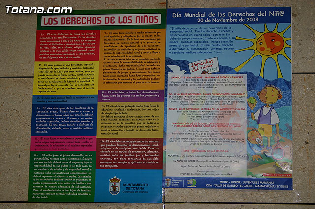 Alumnos de varios centros educativos alzan su voz y proclaman sus derechos en el Saln de Plenos del ayuntamiento con motivo de la celebracin del ”Da Internacional de los Derechos del Niño” - 26