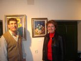 Una exposición muestra en San Javier la obra del pintor cartagenero Salvador Ruiz