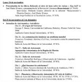 Actividades culturales de la Universidad de Murcia del 24 al 30 de noviembre