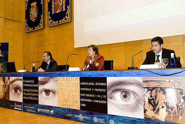 La alcaldesa pone a Cartagena como ejemplo de musealización de yacimientos arqueológicos - 4, Foto 4