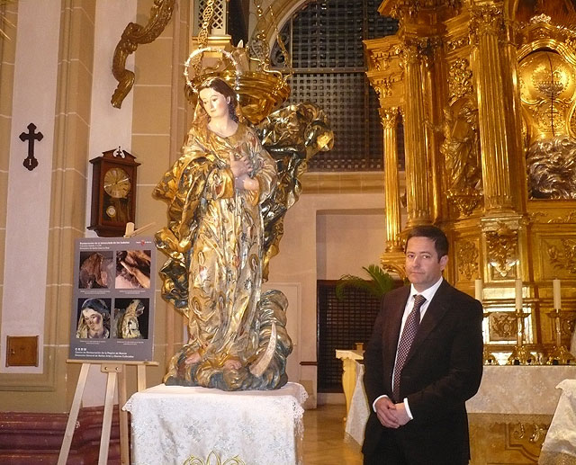 Cultura restaura la ‘Inmaculada de las Isabelas’ de Salzillo - 1, Foto 1