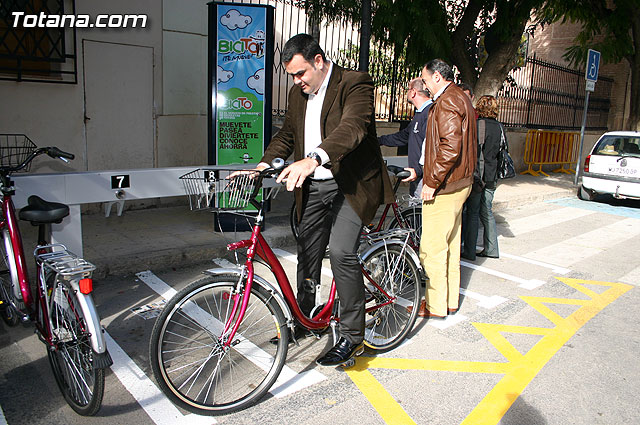 Totana pone en marcha el sistema de prstamo de bicicletas ms moderno de toda la Regin de Murcia, “Bicito” - 16