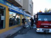 Incendio de una vivienda en el trmino municipal de Totana