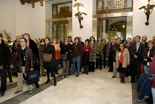 Los participantes en el V Congreso de Musealización, en el Palacio Consistorial - 3, Foto 3