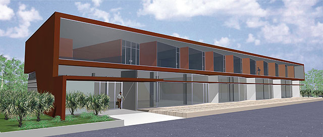 El Pleno da luz verde a la concesión de las bonificaciones fiscales a las entidades que se instalen en los locales ubicados en el edificio de oficinas y locales comerciales a construir en la 1ª fase de El saladar, Foto 2