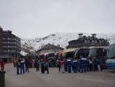 La Concejala de Deportes organiza un fin de semana de senderismo de alta montaña con raquetas de nieve en Sierra Nevada