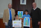 Los dibujos de dos niños del municipio ilustran las tarjetas oficiales del Ayuntamiento