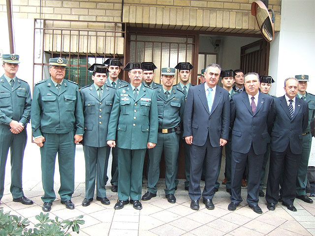El delegado del Gobierno visita el Cuartel de Molina de Segura y saluda a los diez nuevos guardias civiles recién incorporados - 1, Foto 1