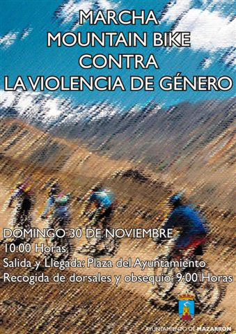 ‘I Marcha Mountain Bike contra la violencia de gnero’, Foto 1