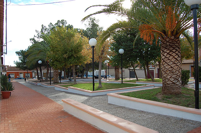 La Plaza de la Molineta del Barrio del Carmen de Alguazas ha sido remodelada por la Concejalía de Obras y Servicios del Ayuntamiento de Alguazas - 1, Foto 1