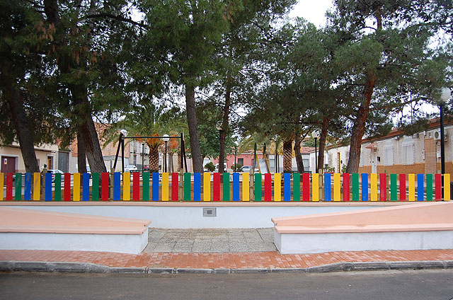 La Plaza de la Molineta del Barrio del Carmen de Alguazas ha sido remodelada por la Concejalía de Obras y Servicios del Ayuntamiento de Alguazas - 2, Foto 2